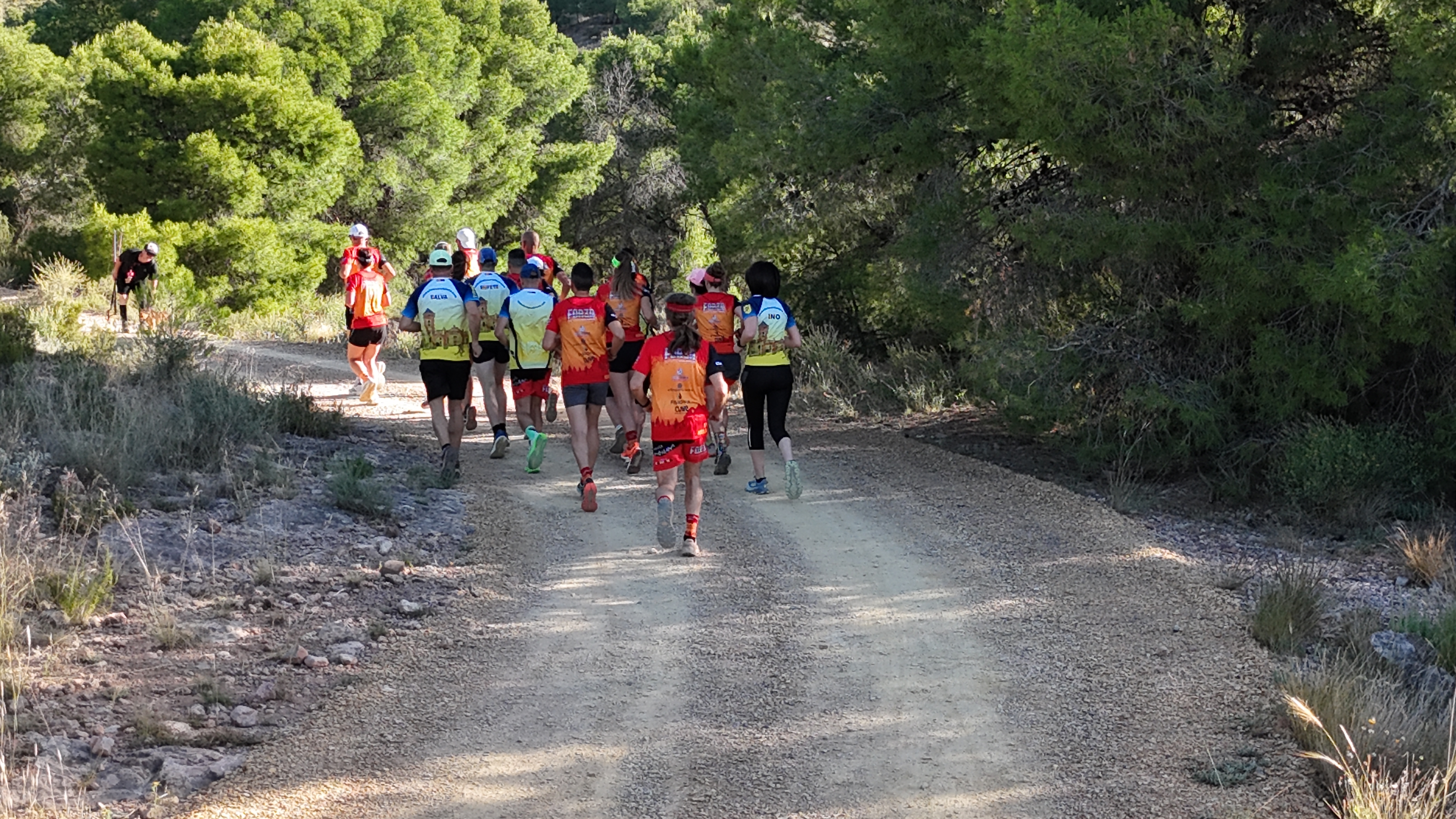 Atletas corriendo